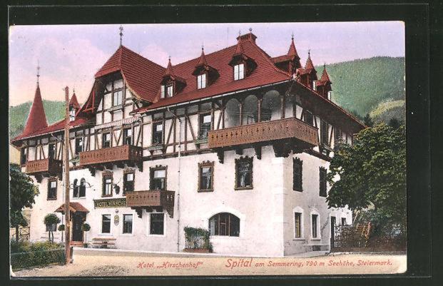 Hirschenhof Apartments Spital am Semmering Buitenkant foto